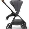 Nuna triv passeggino with magnetic buckle granite