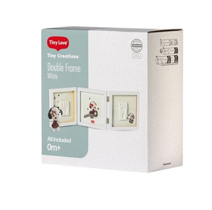 Tiny love cornice doppia bianco