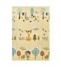 Ms tappeto gioco 180x120 per bambini zebra/giraffa