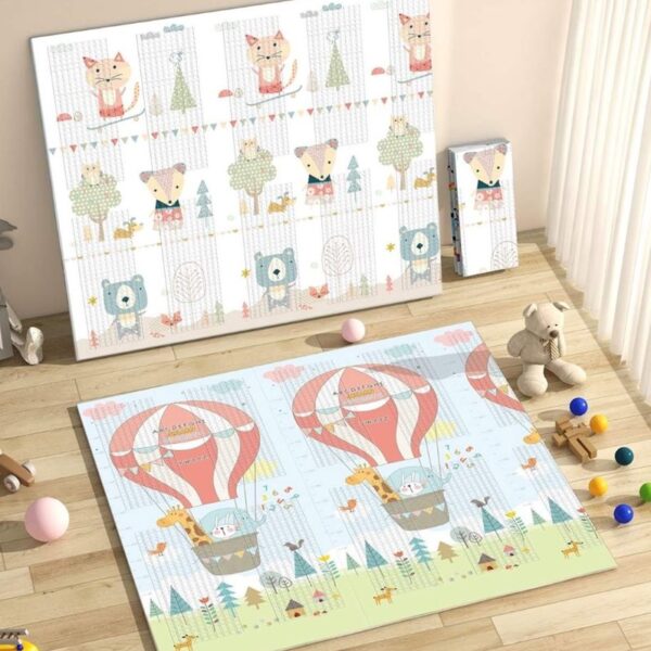 Ms tappeto gioco reversibile palloncini