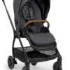 Nuna triv passeggino with magnetic buckle granite