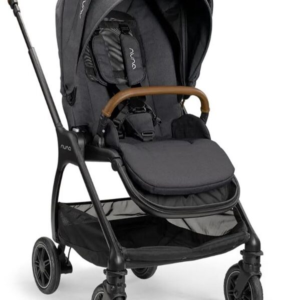 Nuna triv passeggino with magnetic buckle granite