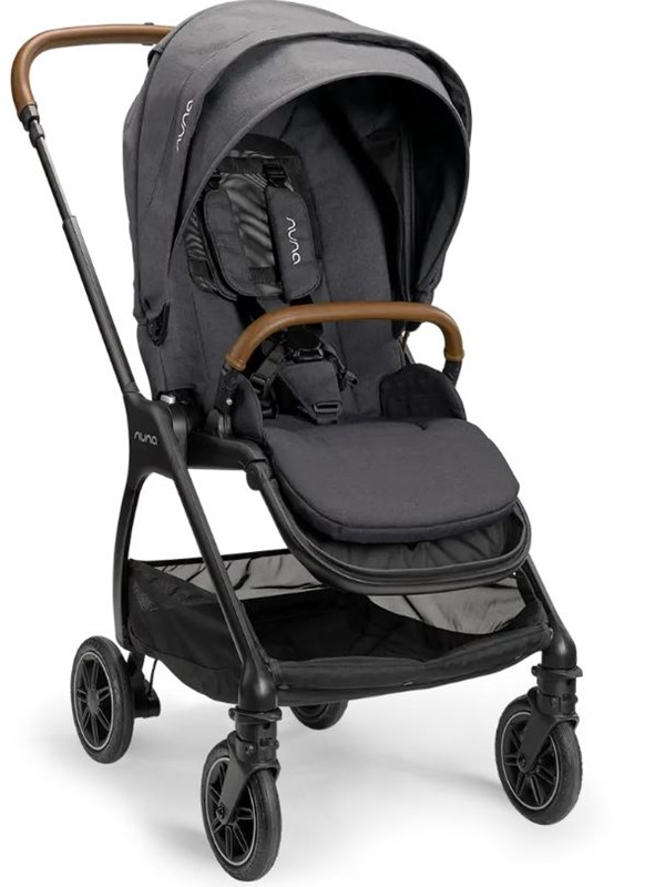 Nuna triv passeggino with magnetic buckle granite