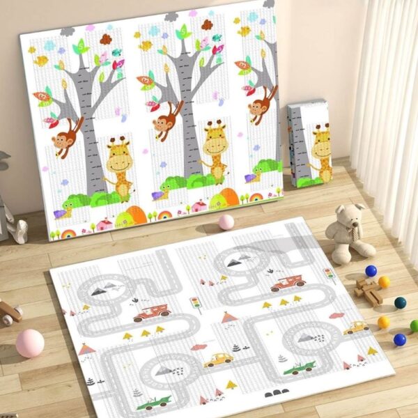 Ms tappeto gioco reversibile giraffa