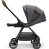 Nuna triv passeggino with magnetic buckle granite