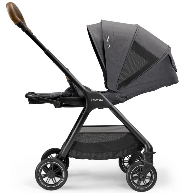 Nuna triv passeggino with magnetic buckle granite