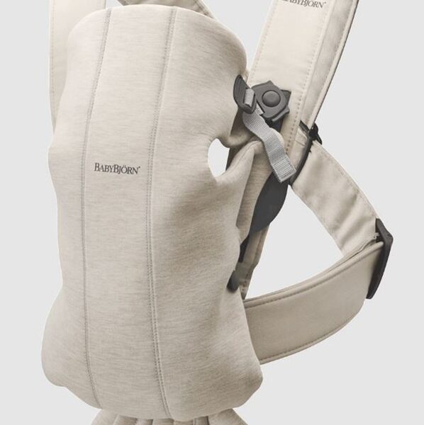 Baby bjorn marsupio mini 3d jersey light beige