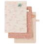 Trixie salviette in mussola rosy rabbit