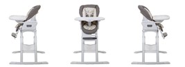Joie mimzy spin 3in1 seggiolone pappa geometric mountains