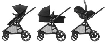 Maxi cosi zelia 3 essentialblack blackframe blackleather