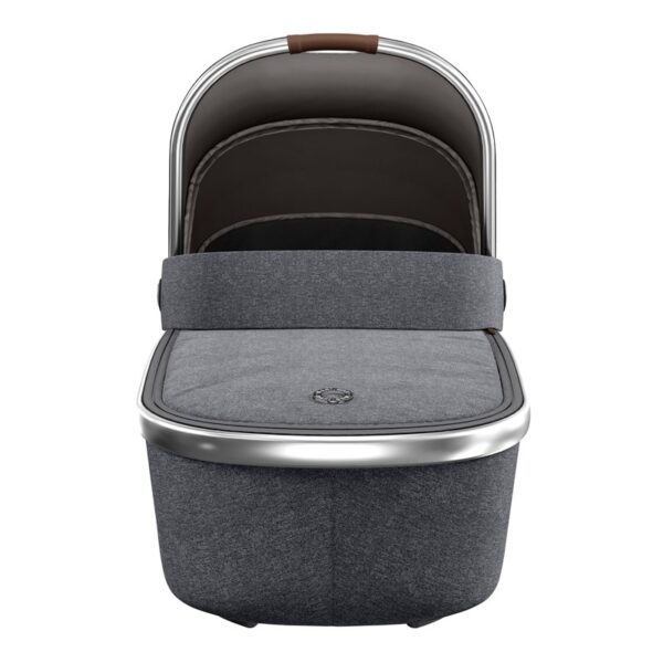 Maxi cosi oria carrycot luxe twillic grey chromerim brownlea