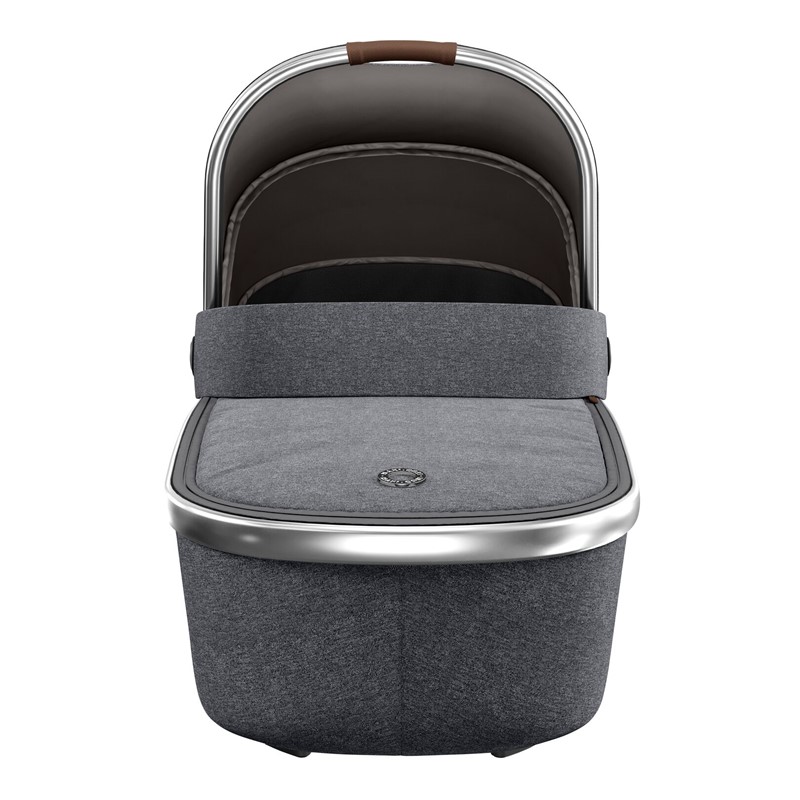 Maxi cosi oria carrycot luxe twillic grey chromerim brownlea