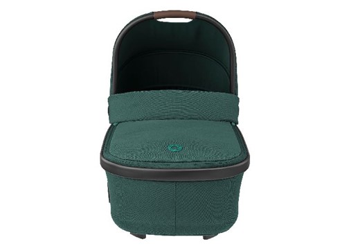 Maxi cosi oria carrycot essentialgreen blackrim brownleather