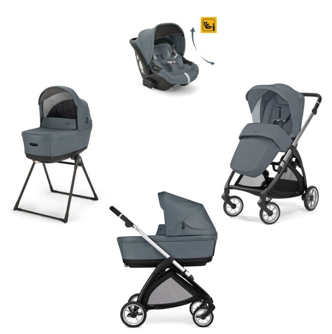 Inglesina electa system quattro drw rec union grey