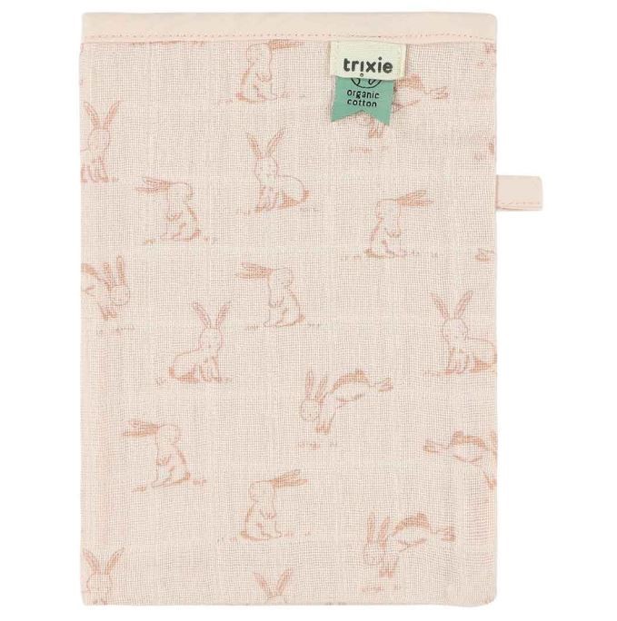 Trixie salviette in mussola rosy rabbit