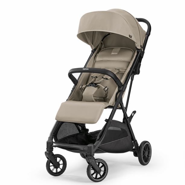 Inglesina now passeggino nero shot beige