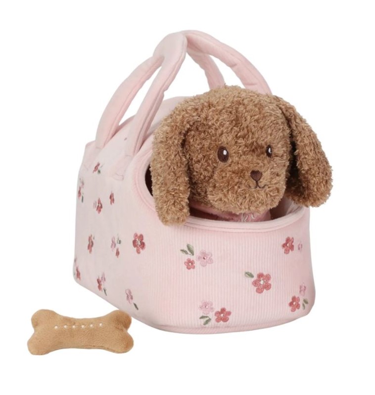 Little dutch peluche cane jackie con trasportino