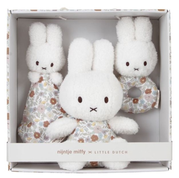 Little dutch baby set regalo miffy 3 pezzi