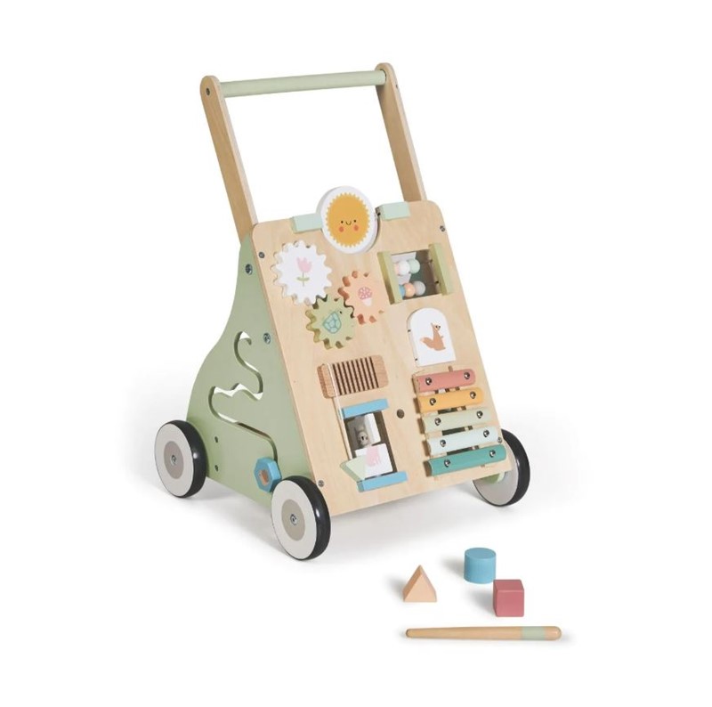Ms baby-walker legno maxi verde