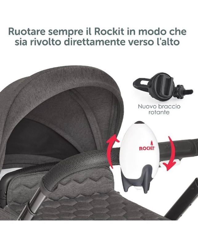 Rockit razzo dondola passeggino ricaricabile