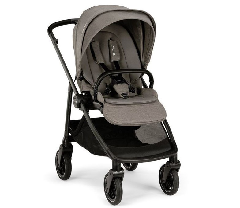 Nuna swiv passeggino thunder, ecopelle black