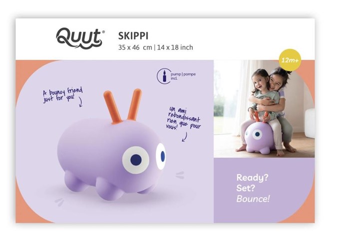 Quut skippi cavalcabile lavender