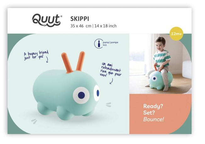 Quut skippi cavalcabile minty green