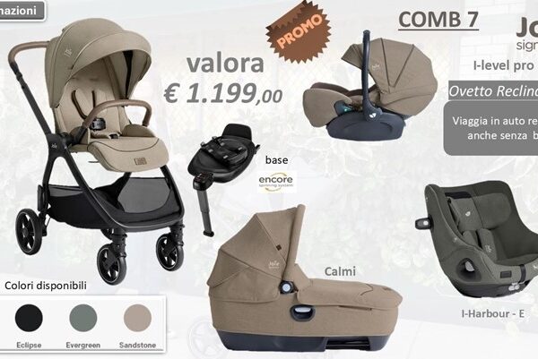 Joie signature valora trio set 7 sandstone