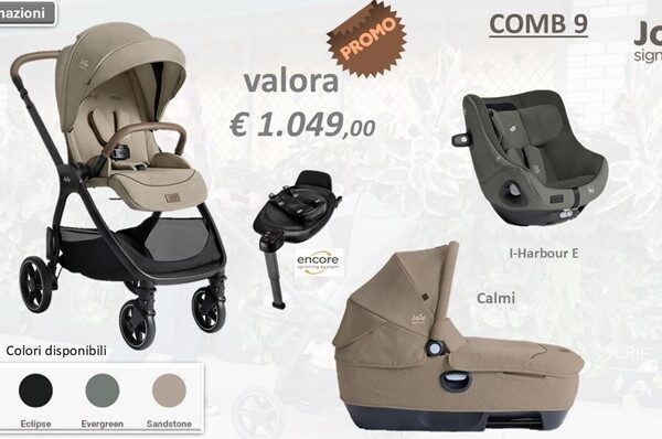 Joie signature valora trio set 9 sandstone