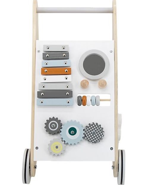 Tryco carrello primi passi multi attivitÀ in legno