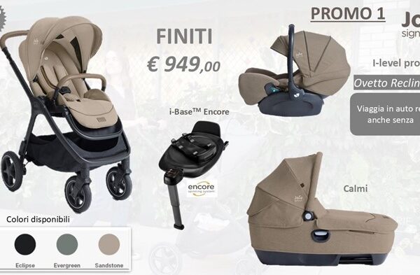 Joie signature finiti trio bundle 1 evergreen