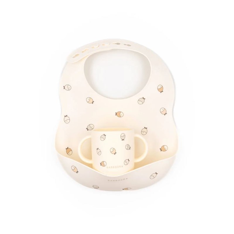 Bamboom set bavaglino e tazza