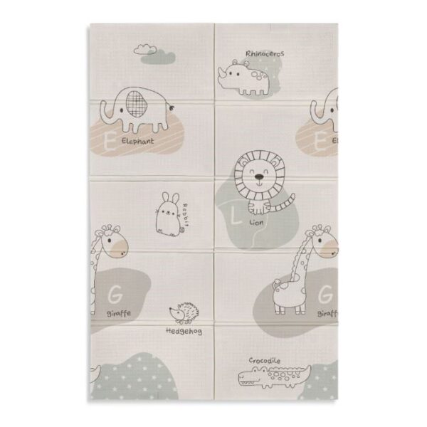 Ms tappeto gioco 180x120 animal grigio