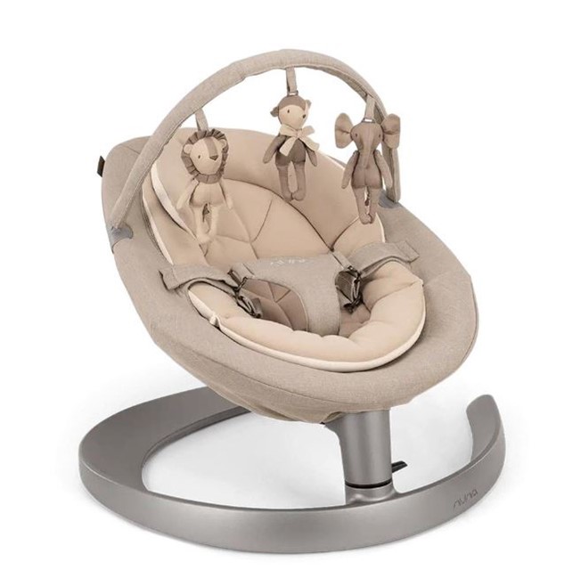 Nuna leaf grow con arco giochi sdraietta col. chateau