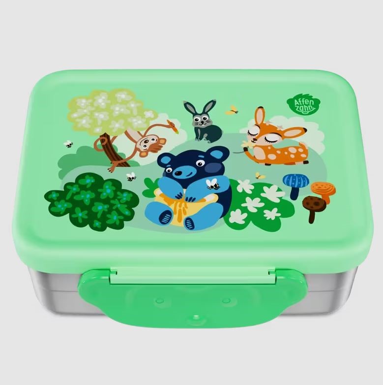 Affenzahn box porta pranzo acciaio mighty meadow