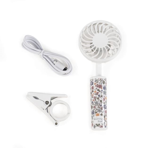 Walking mum ventilatore portatile fiori