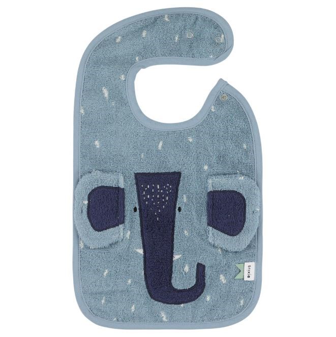 Trixie bavetta mrs elefant in cotone biologico