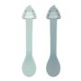 Trixie set posate 2 pezzi in silicone mr squalo
