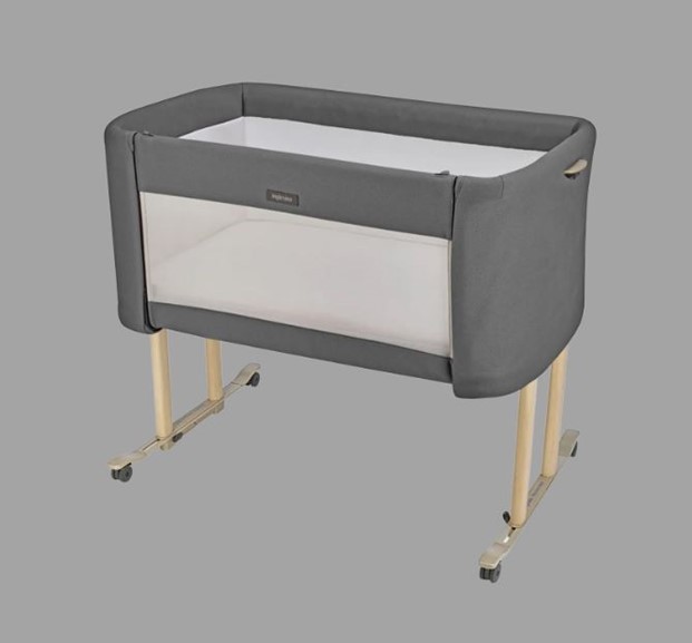 Inglesina culla fiancoletto welcome bed shiva grey