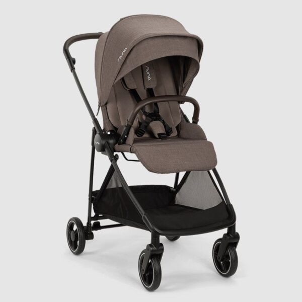 Nuna ixxa next passeggino chestnut, ecopelle chocolate
