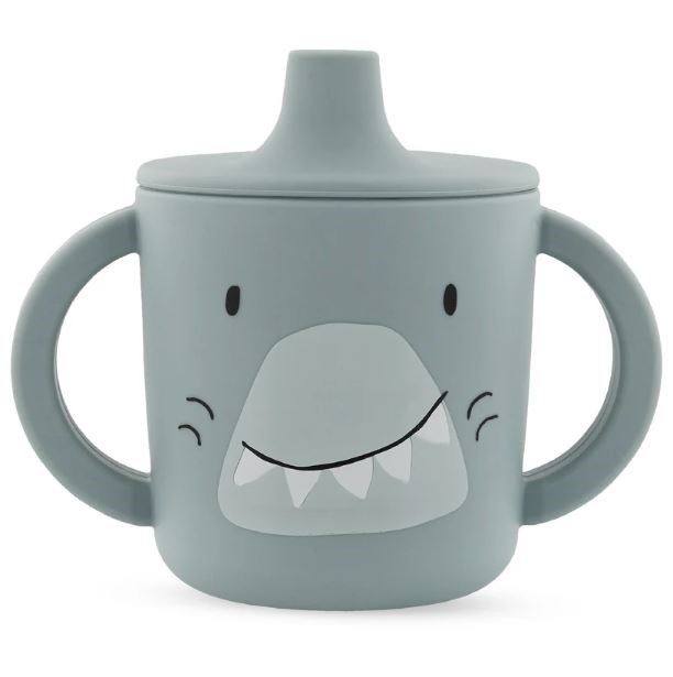 Trixie sippy cup in silicone mr.squalo