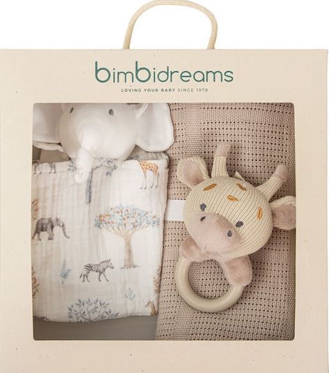 Bimbidreams set coperta + giocattolo