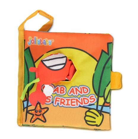 Jollybaby libro montessoriano con granchio