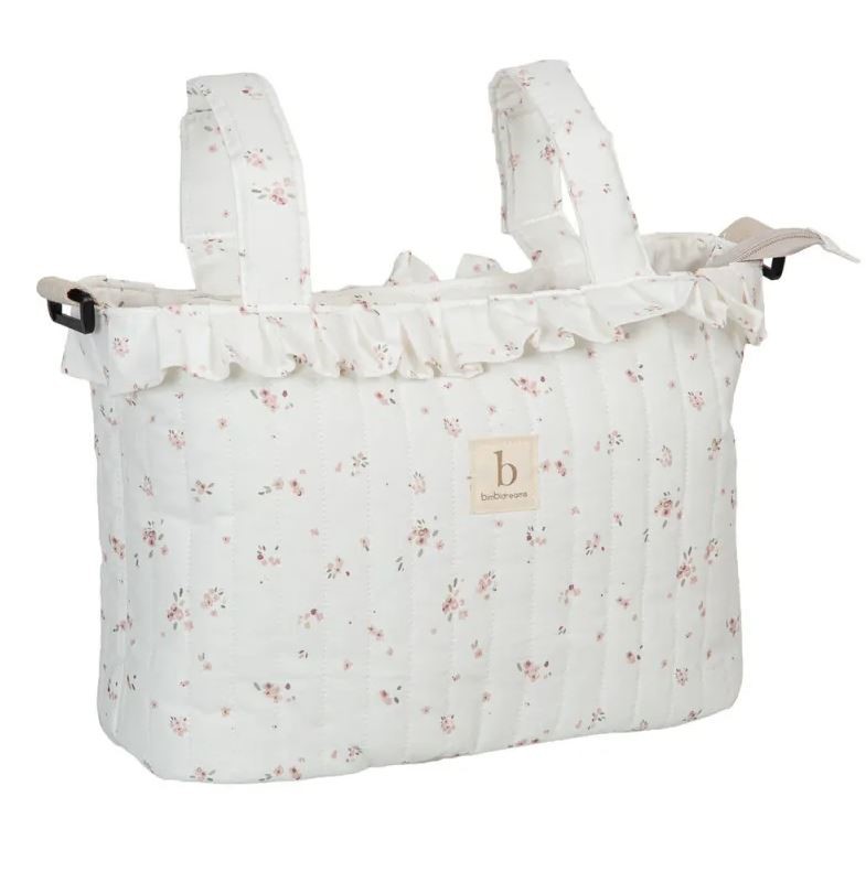 Bimbidreams borsa fiori rosa