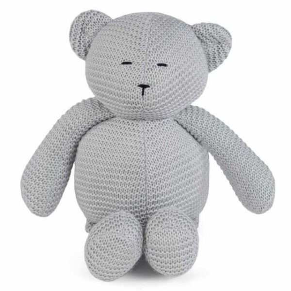 Walking mum peluche orso knitted grigio