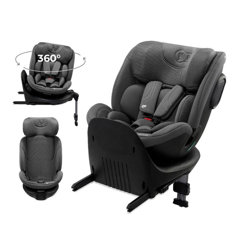 Kinderkraft seggiolino auto xrider 2 i size grigio